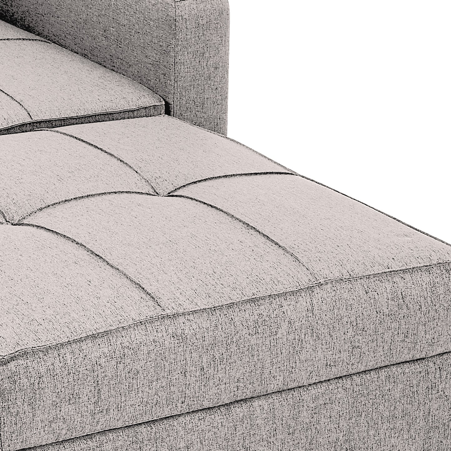 Suri 3-in-1 Convertible Sofa Chair Bed by Sarantino - Khaki