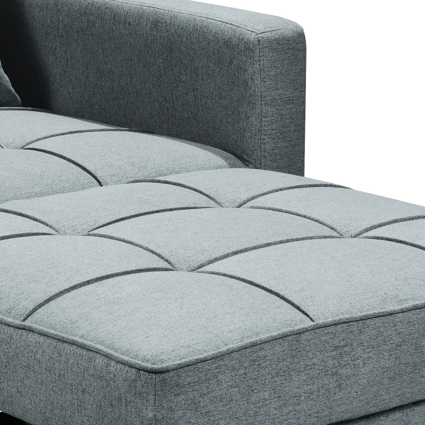 Suri 3-in-1 Convertible Sofa Chair Bed by Sarantino - Airforce Blue