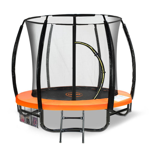 Kahuna 8ft Trampoline Spring Outdoor - Orange