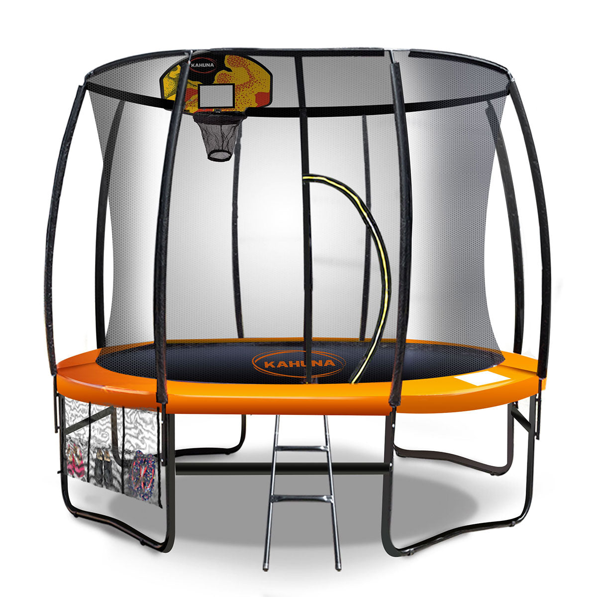Kahuna Trampoline 10ft with Basket ball set