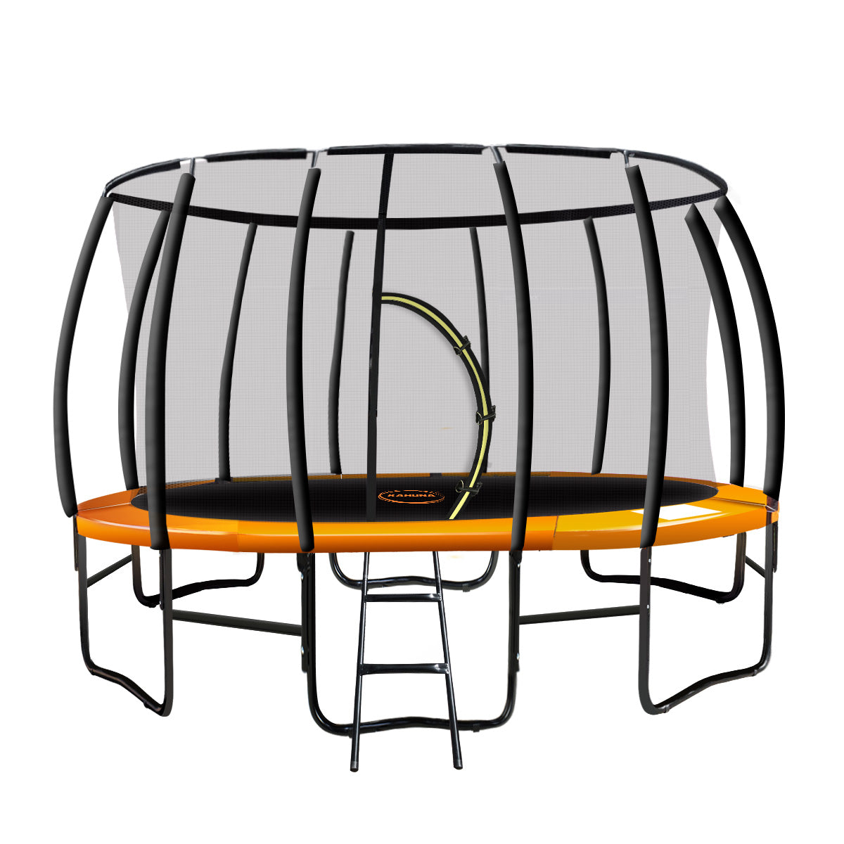 Trampoline Kahuna 12 ft Round Outdoor Kids with Safety Enclosure Net