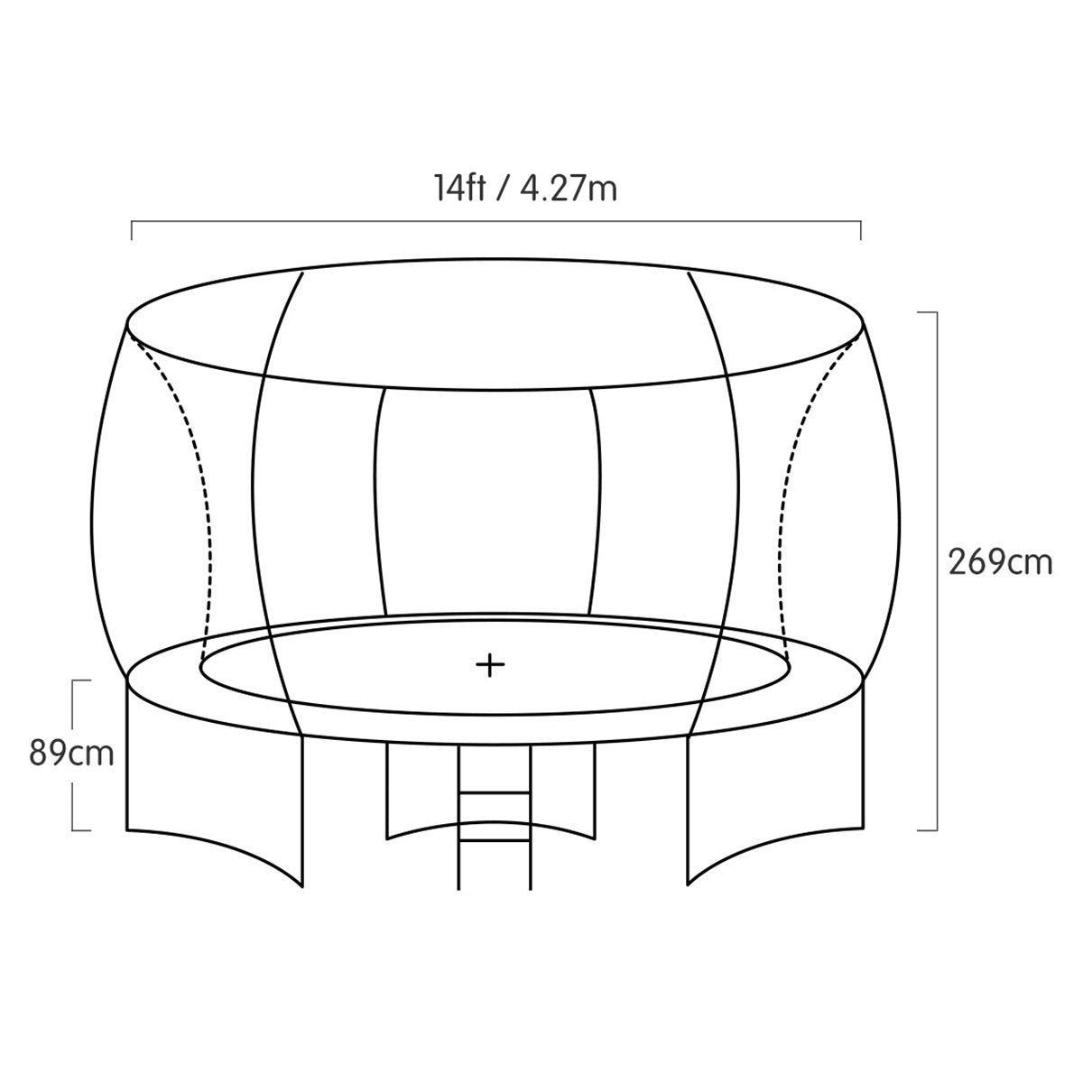 Kahuna Classic 14ft Trampoline
