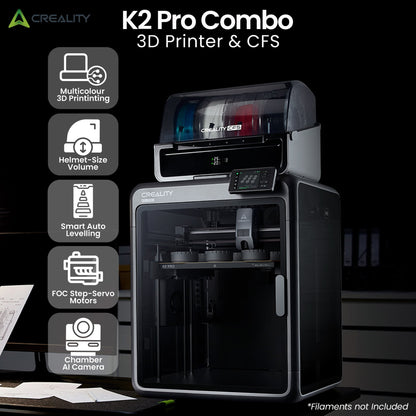 Creality K2 Pro Combo 3D Printer, Multicolor Color Printing with CFS