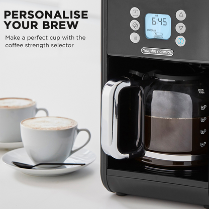 Morphy Richards Verve Filtered Coffee Maker - Black