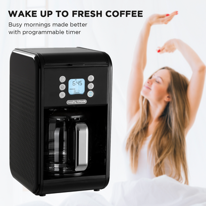 Morphy Richards Verve Filtered Coffee Maker - Black