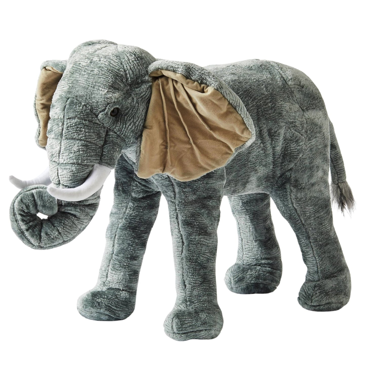 Jiggle & Giggle Large Standing Soft Plush Toy - Elephant