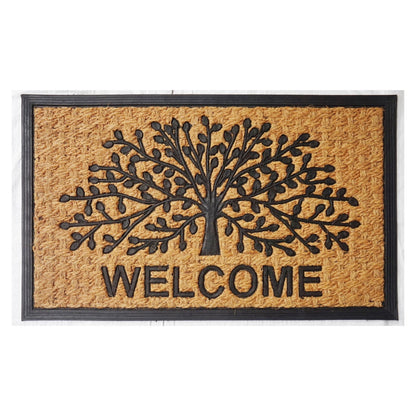 Door Mat Deluxe Welcome Tree Of Life 45 x 75 cm Doormat