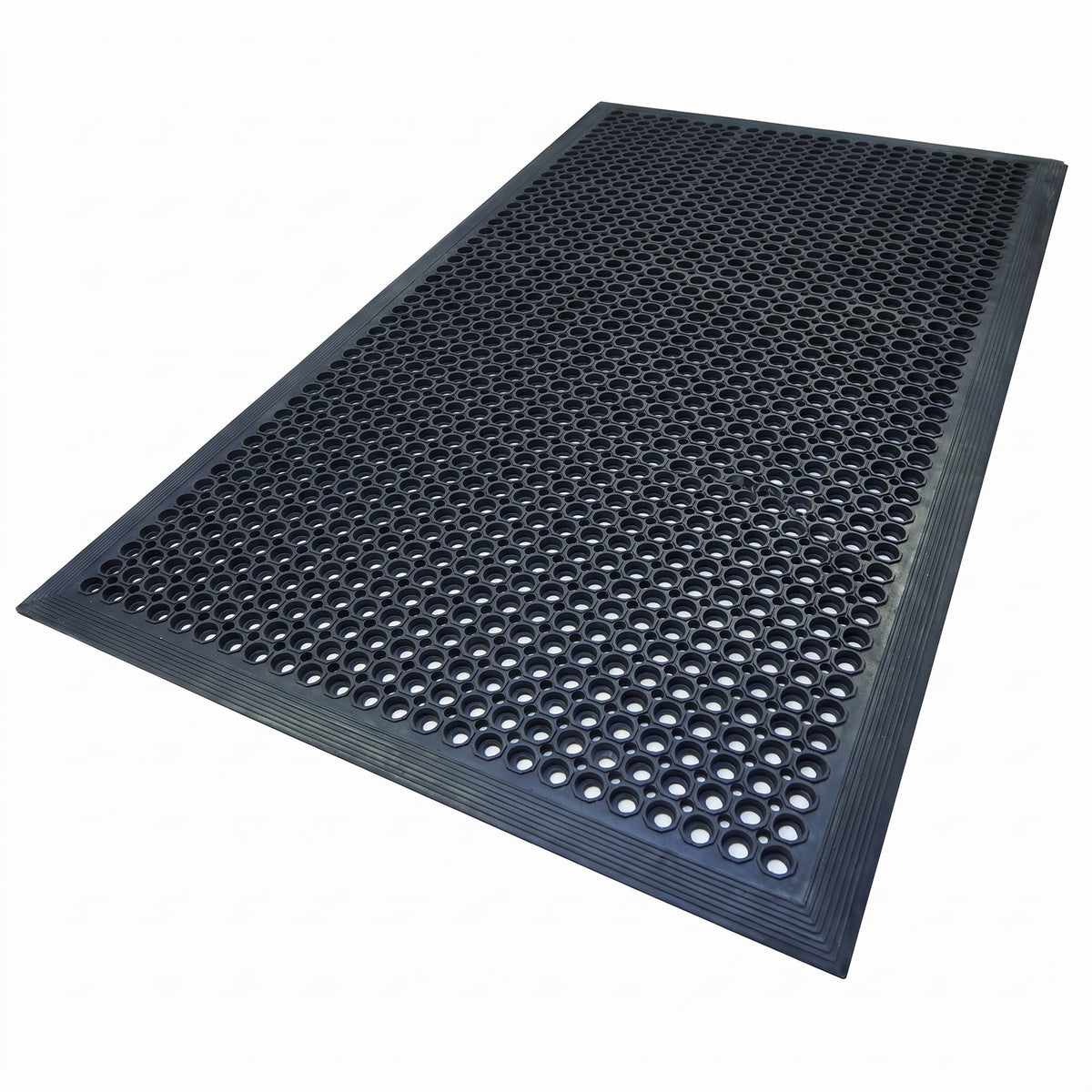 Large Rubber Anti Fatigue Floor Mat 90 x 150 cm Heavy Duty Non Slip Weatherproof Commercial Outdoor Indoor Work Mat