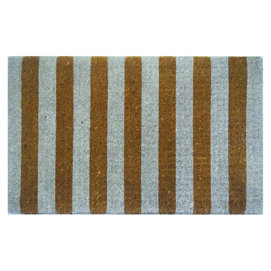 Door Mat Premium Coir Striped 50 x 80 cm Doormat