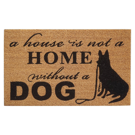 Door Mat Deluxe Coir Latex Home Dog Puppy 45 x 75 cm Doormat