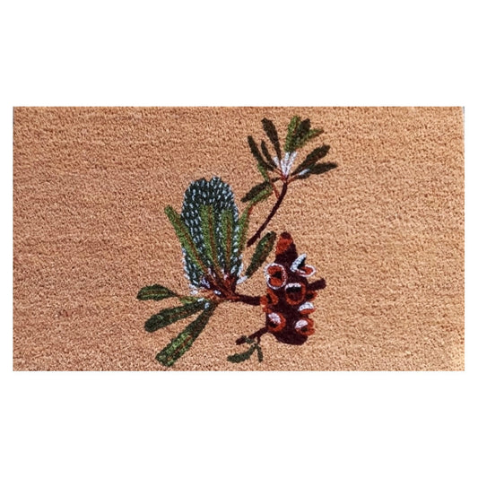 Door Mat Deluxe Coir Latex Banksia 45 x 75 cm Doormat