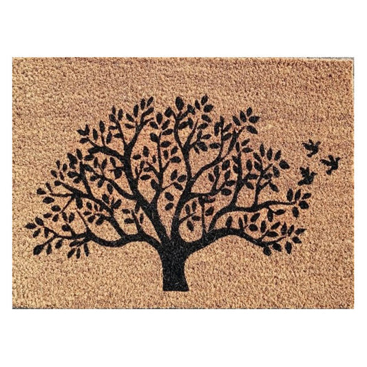 Door Mat Deluxe Coir Latex Tree 40 x 55 cm Doormat