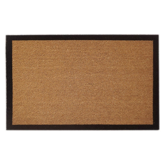 Door Mat Deluxe Coir Backed Border 58 x 89 cm Doormat