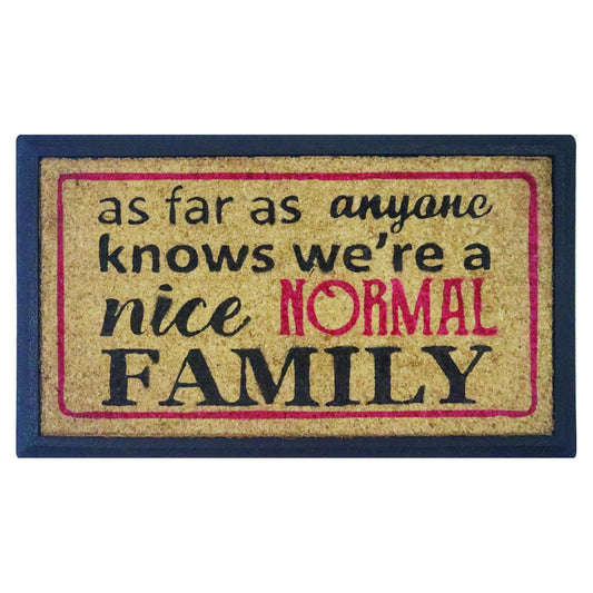 Door Mat Deluxe Normal Family 40 x 70 cm Doormat