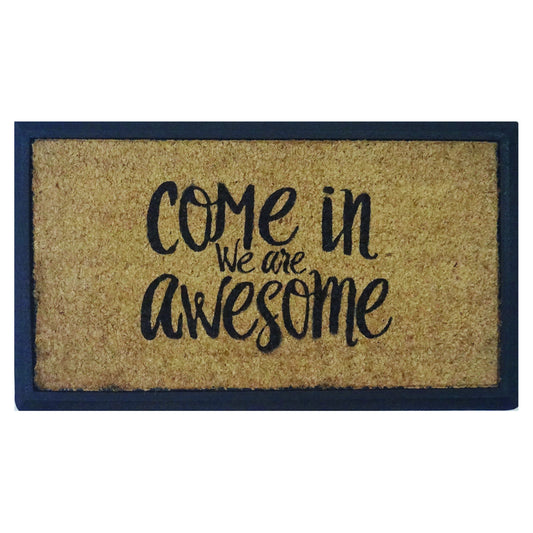 Door Mat Deluxe We Are Awesome 40 x 70 cm Doormat