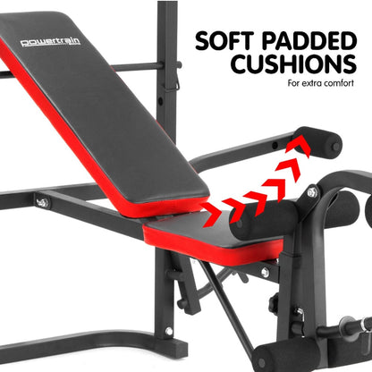 Powertrain Home Gym Workout Bench Press without Weights