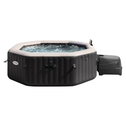 Intex PureSpa Jet and Bubble Deluxe 4-Person Inflatable Hot Tub - Onyx Black