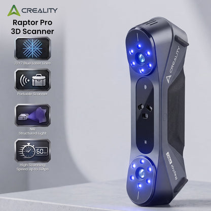 Creality Raptor Pro 3D Scanner w/ NIR Structured Light 60fps High Speed Scanning