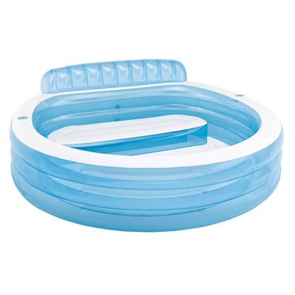 Intex Swim Centre Round Inflatable Family Lounge Pool