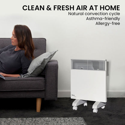 Noirot Spot Plus Electric 1000W Panel Heater with Wi-Fi Timer