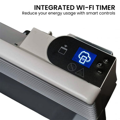 Noirot Spot Plus Electric 1000W Panel Heater with Wi-Fi Timer