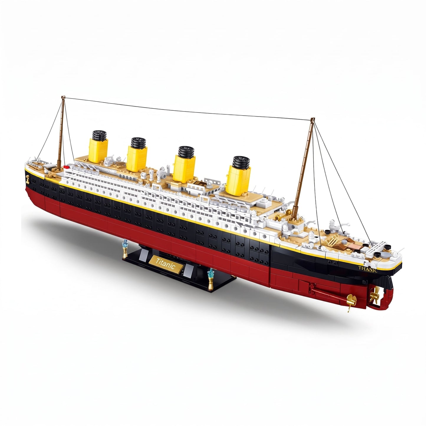 Sluban B1122 Model Kit 1:350 RMS Titanic Ocean Liner Cruise Ship Large Model Maritime Building Blocks DIY Construction