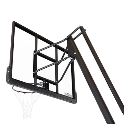 Kahuna Portable Basketball Ring Stand w/ Adjustable Height Ball Holder