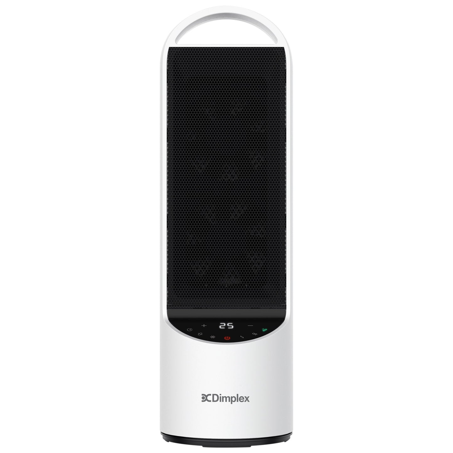 Dimplex 2kW Personal DC Digital Ceramic Heater in Black and White
