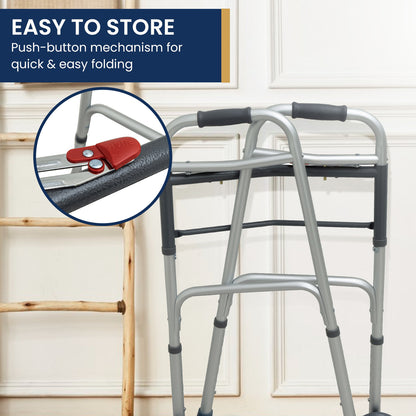 Evekare Adult Walker with Optional Wheels