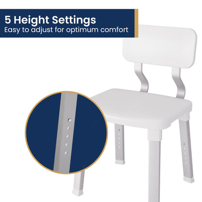 Evekare Deluxe Bathroom Chair