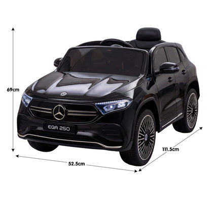 Mercedes-Benz EQA 250 Kids 12V Electric Ride-On Car with Parental Remote Control