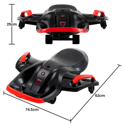Rollplay Nighthawk Bolt 12V Electric Ride-On Go Kart for Kids