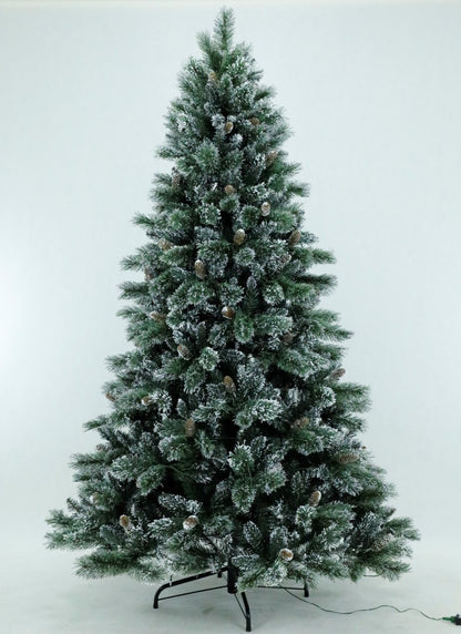 Christabelle Premium 7.5ft Christmas Tree with Lights - Cashmere
