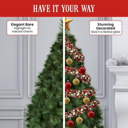 Christabelle 2.1m Needle Green Pine Christmas Tree with 1067 Tips