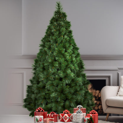 Christabelle 2.1m Needle Green Pine Christmas Tree with 1067 Tips