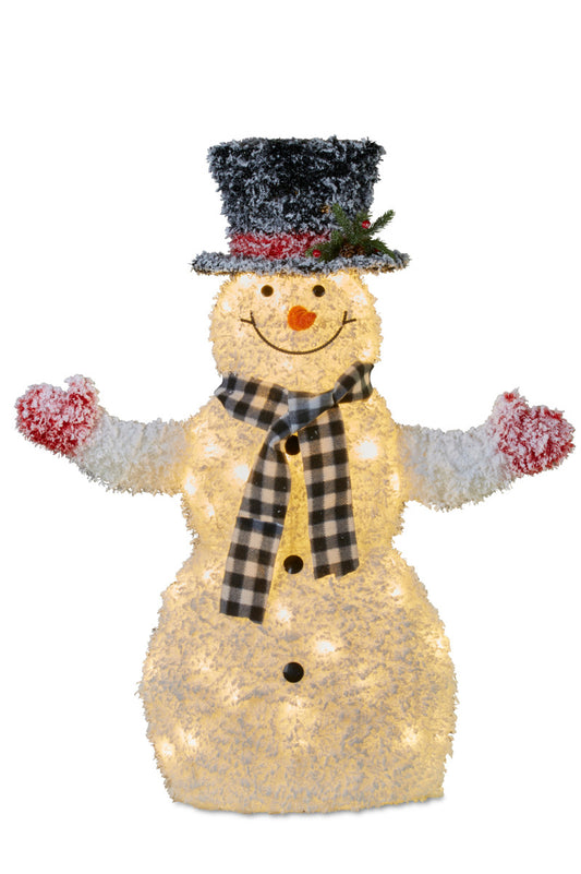 Christabelle 100cm Christmas Snowman with Lights
