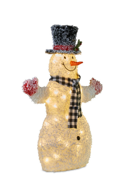 Christabelle 100cm Christmas Snowman with Lights