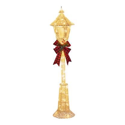 Christabelle Large 1.5m Christmas Lamp Post with LED Lights Indoor Outdoor Decoration