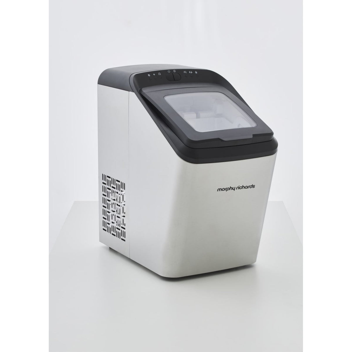 Morphy Richards Compact 15kg Stainless Steel Ice Maker Ice Cube Machine