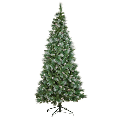 Christabelle 2.3m Bayville Pine Slim Pre-Lit Christmas Tree