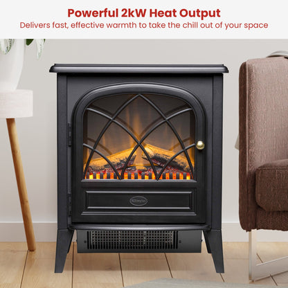 Dimplex 2kW Ritz Optiflame Portable Electric Fire Stove