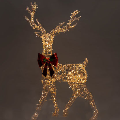 Christabelle Full Light Reindeer with 800 Twinkle Lights Indoor/Outdoor 210cm