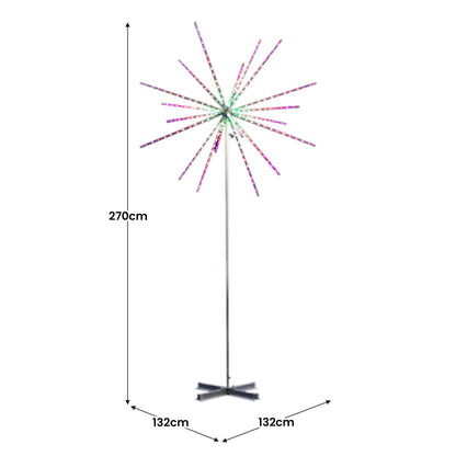 Christabelle Large 2.7m Outdoor Christmas Light Starburst Display Decoration