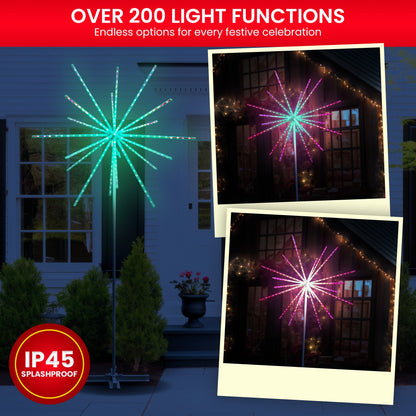 Christabelle Large 2.7m Outdoor Christmas Light Starburst Display Decoration