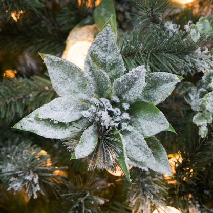 Christabelle Snowy Crown Pine 3.6m Multicolour Pre-Lit Christmas Tree with 5340 Tips