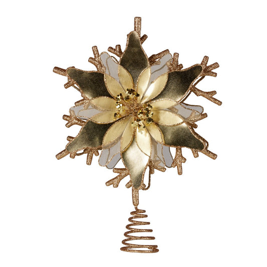 Christabelle Christmas Tree Topper with Stars 33cm Decoration Ornament