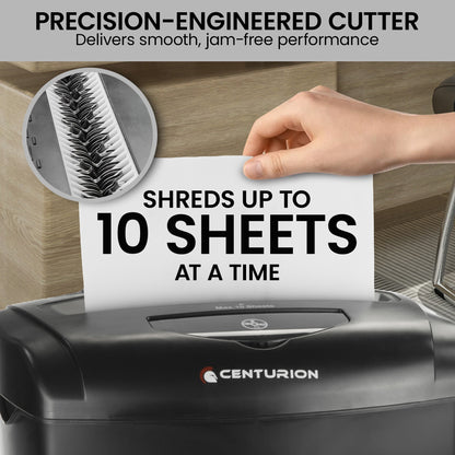 Centurion 21L 10 Sheets Paper Shredder