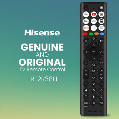 Hisense ERF2R38H Genuine Original TV Remote Control Replacement Remote for Hisense Smart TV Voice Function TV Remote