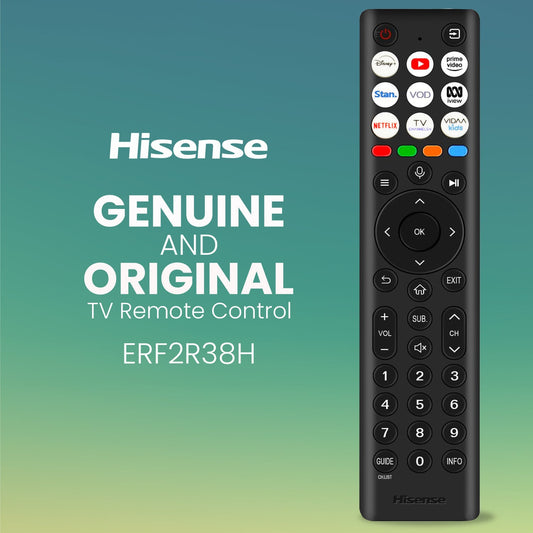 Hisense ERF2R38H Genuine Original TV Remote Control Replacement Remote for Hisense Smart TV Voice Function TV Remote