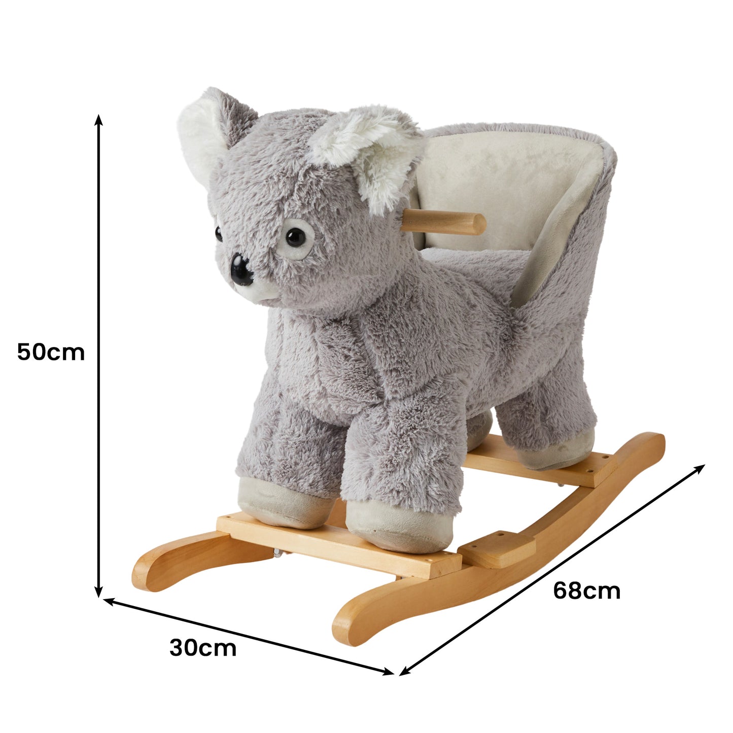 Jiggle & Giggle Soft Plush Toy Rocker - Koala